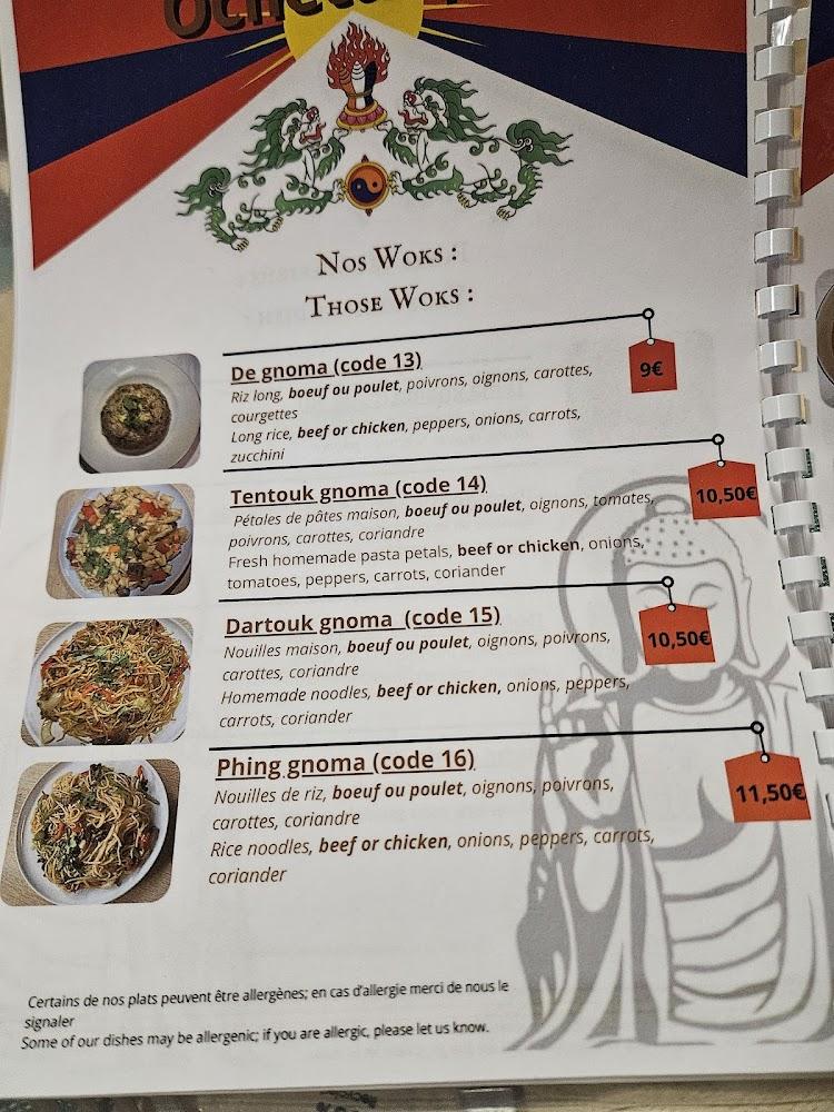 Bienvenue au Tibet - Menu Image 2