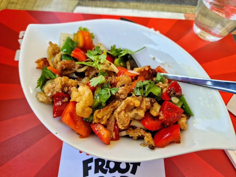 Poulet Frit Pouvron Et Piment